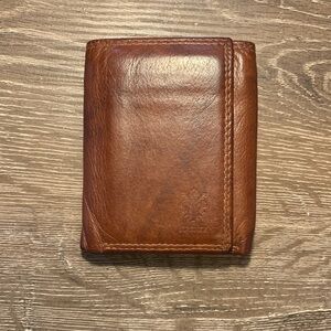 Firenze Vintage Tri-Fold wallet Brown leather